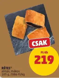 PENNY Rétes* ajánlat
