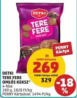 PENNY Detki tere fere omlós keksz ajánlat