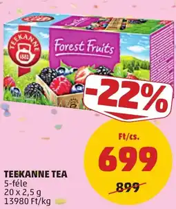 PENNY Teekanne tea forest fruits ajánlat