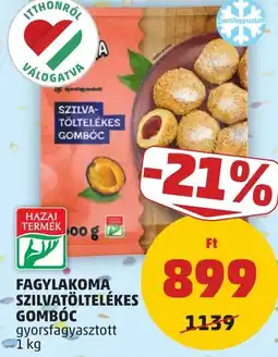 PENNY Fagylakoma szilvátöltelékes gombóc ajánlat