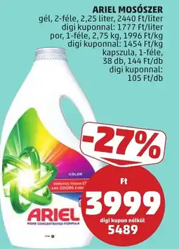 PENNY Ariel mosószer ajánlat