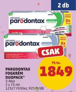 PENNY Parodontax fogkrém ajánlat