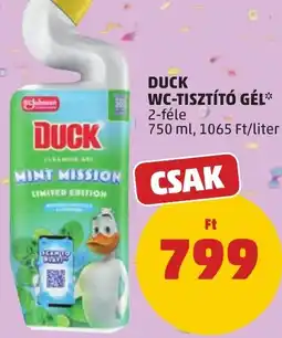 PENNY Duck wc-tisztító gél ajánlat