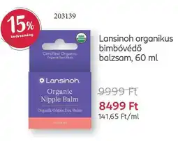 Rossmann Lansinoh organikus bimbóvédő balzsam, 60 ml ajánlat