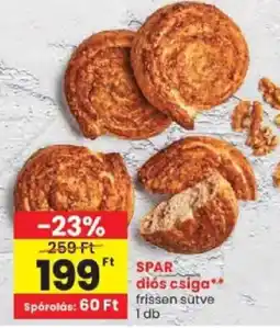 Spar spar diós csiga ajánlat