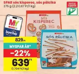Spar spar sos kisperec sos palcika ajánlat