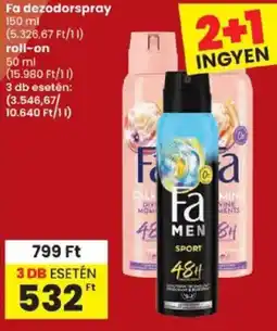 Spar Fa deodorospray ajánlat