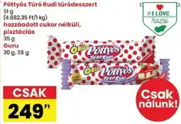 Spar Óriás pöttyös túró rudi ajánlat