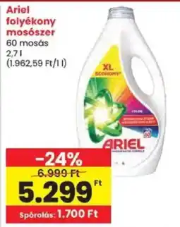 Spar Ariel folyékony mosószer ajánlat
