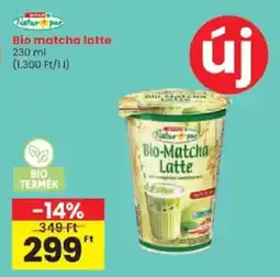 Spar Spar natur pur bio matcha latte ajánlat