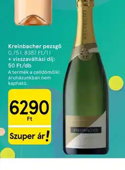 Tesco Kreinbacher pezsgő ajánlat