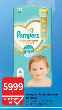 Tesco Pampers premium care pelenka ajánlat