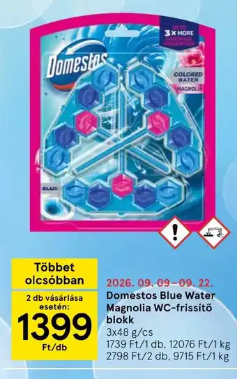 Domestos wc-frissítő blokk