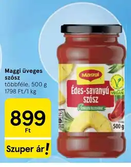 Tesco Maggi üveges szósz ajánlat