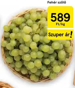 Tesco Fehér szőlő ajánlat