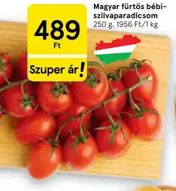 Tesco Magyar fürtös bébi-szilvaparadicsom ajánlat