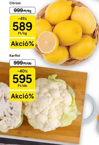 Tesco Citrom ajánlat