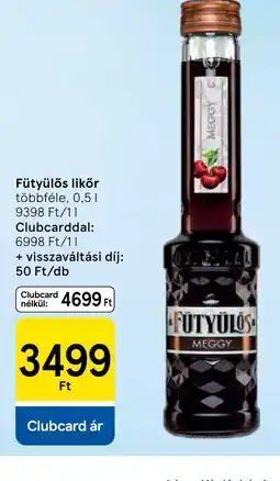 Tesco Fütyülős ajánlat
