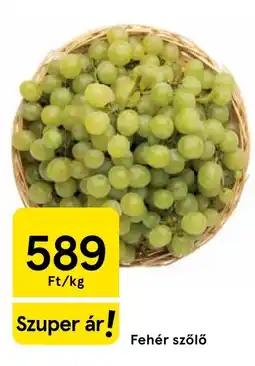 Tesco Fehér szőlő ajánlat