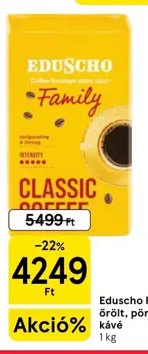 Tesco Eduscho family classic coffee ajánlat