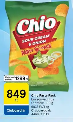 Tesco Chio party pack ajánlat