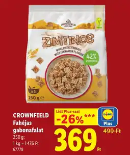 Lidl Crownfield fahéjas gabonafalat ajánlat