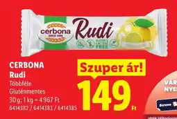 Lidl Cerbona Rudi ajánlat