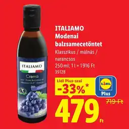 Lidl Italiamo balzsamecetöntet ajánlat