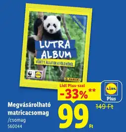 Lidl Lutra album ajánlat