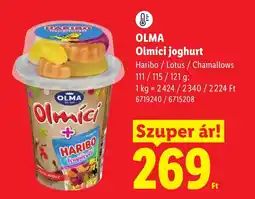 Lidl Olmiči joghurt ajánlat