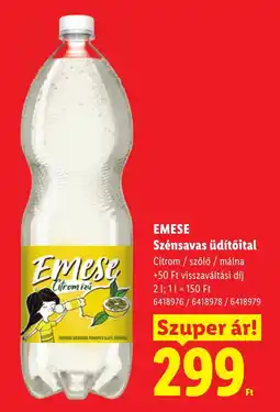 Lidl Emese szénsavas üdítőital ajánlat