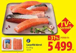 Lidl Lazacfilé bőrrel ajánlat