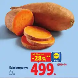 Lidl Lidl Édesburgonya ajánlat