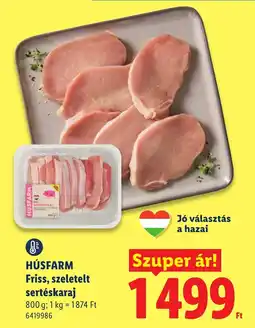 Lidl Húsfarm sertéskaraj ajánlat