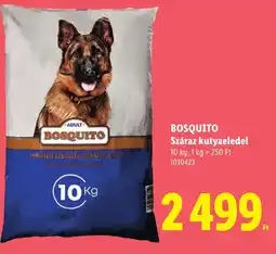 Lidl Bosquito száraz kutyaeledel ajánlat