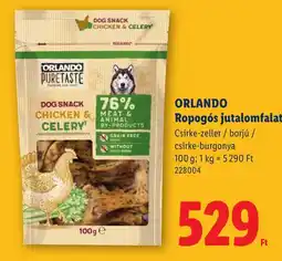 Lidl Orlando ropogós jutalomfalat ajánlat