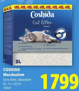 Lidl Coshida macskaalom ajánlat
