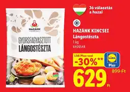 Lidl Hazánk kincsei lángostészta ajánlat