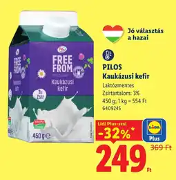 Lidl Piros kaukázusi kefir ajánlat