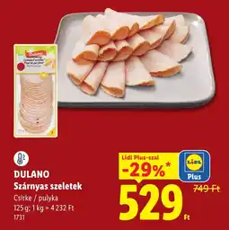Lidl Dulano szárnyas szeletek ajánlat