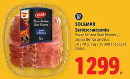 Lidl Sol&mar sertéscombsonka ajánlat