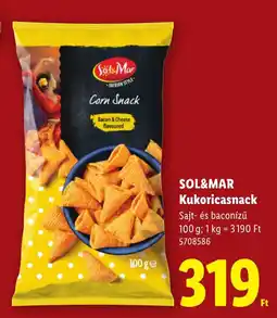Lidl Sol&mar kukoricasnack ajánlat
