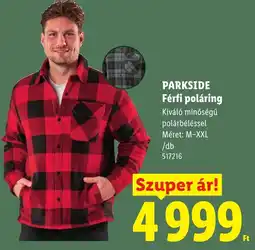 Lidl Parkside férfi poláríng ajánlat