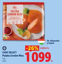 Lidl Chef Select Pulyka Cordon Bleu ajánlat
