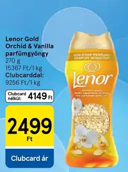 Tesco Lenor parfümügyöngy ajánlat