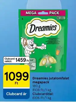 Tesco Dreamies jutalomfalat ajánlat