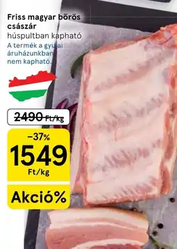 Tesco Friss magyar bőrös császár ajánlat