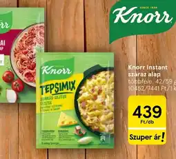 Tesco Knorr tepsimix ajánlat