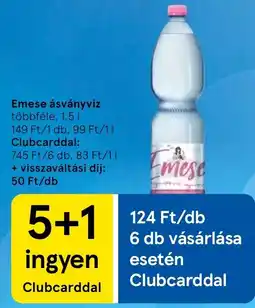 Tesco Emese ásványvíz ajánlat