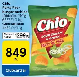 Tesco Chio burgonyachips ajánlat